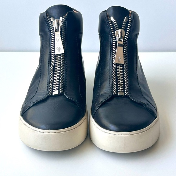 Frye Black and White Women's Sneakers - Picture 2 of 10